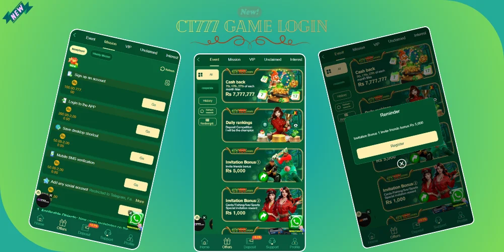 CT777 Game LOGIN