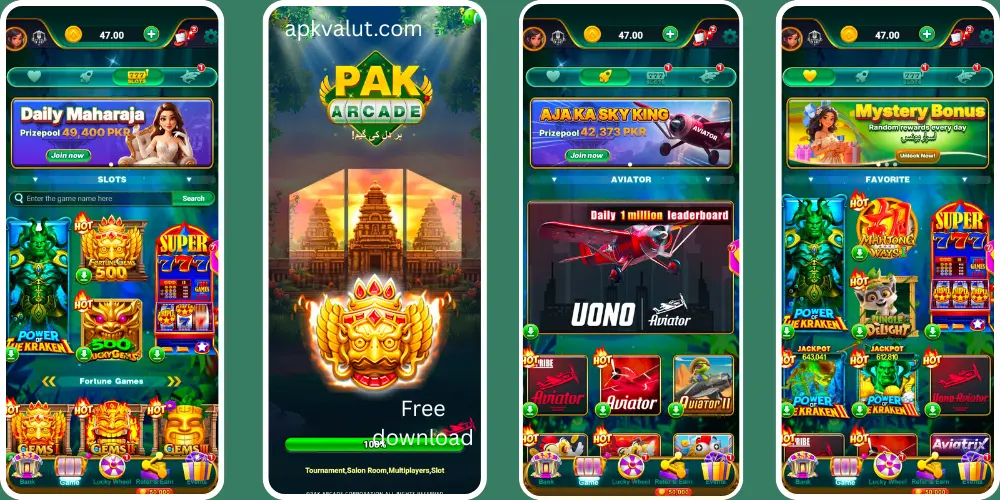 Pak Arcade Game App